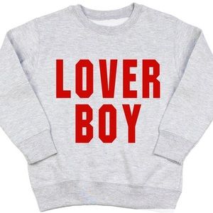 “Lover Boy” Sweatshirt Toddler Boy sizes 2T -5T
